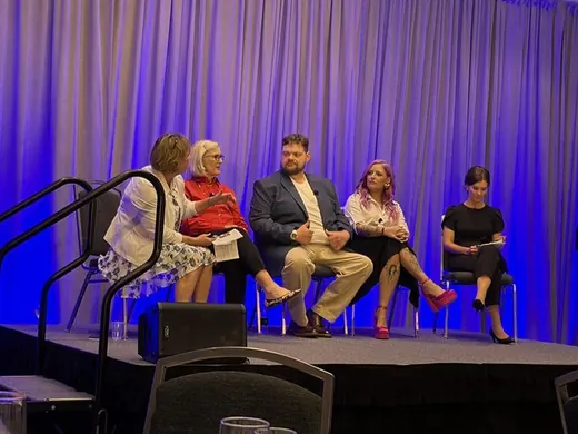 LVADStrong panel discussion on stage